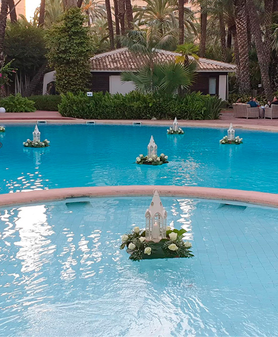 Arreglos Florales para Boda en Elche